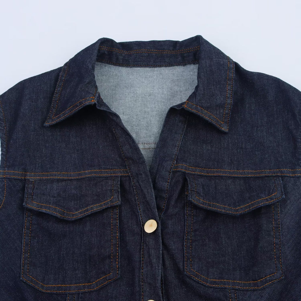 Women's Denim Mini Dress