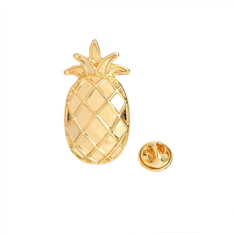 12 pcs/set Snow Mountain Apple Pineapple House Shell Sheep Fox Brooch Pin Women Men Shirt Jacket Badge Pins Fashion Jewelry