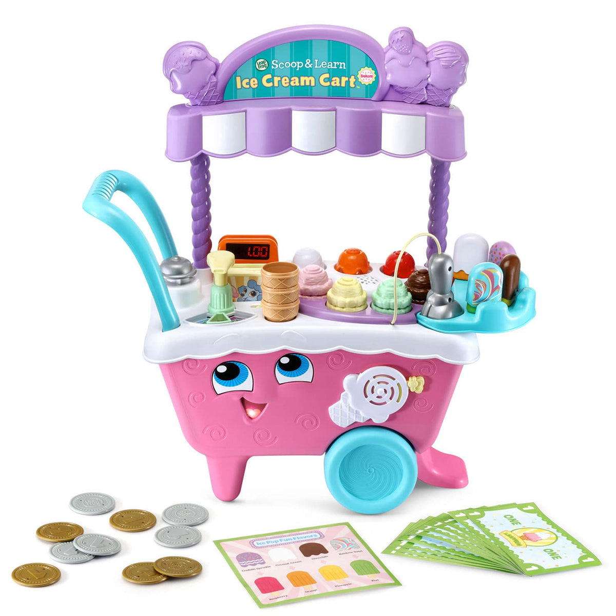 LeapFrog Scoop & Learn Ice Cream Cart - French Version