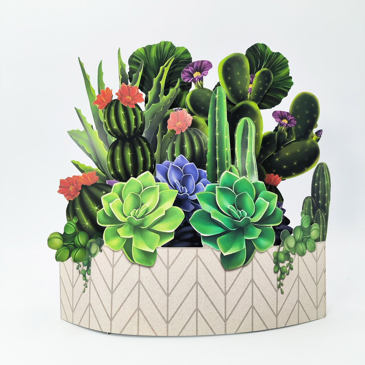 3D Paper Flowers Popup Greeting Cards Handmade Flower Bouquet Cards with Note Card and Envelope for Wedding Mother's Day