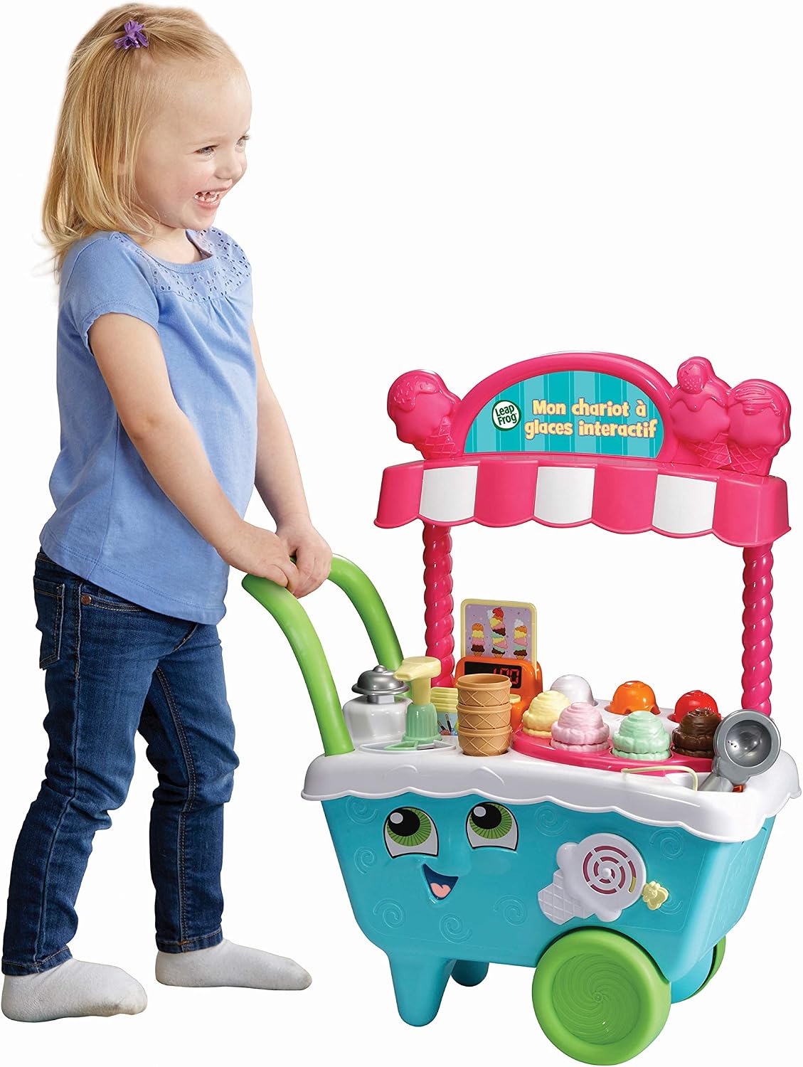 LeapFrog Scoop & Learn Ice Cream Cart - French Version