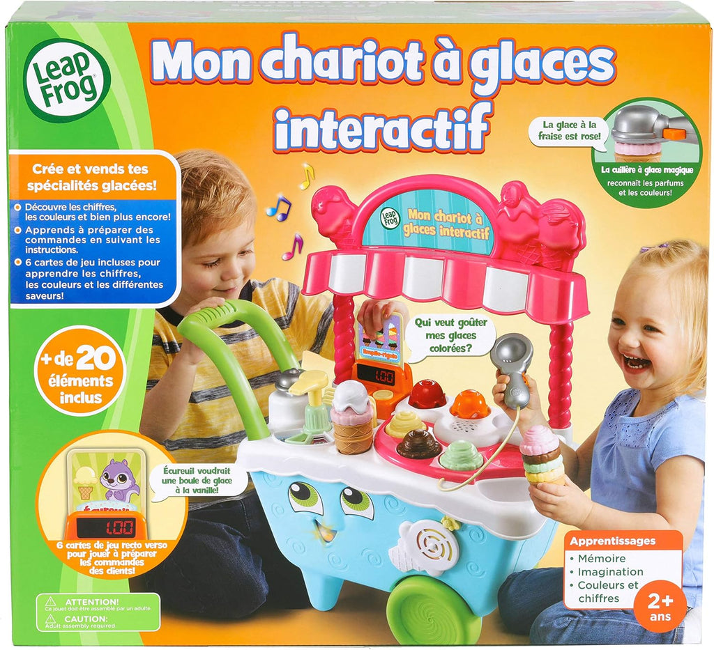 LeapFrog Scoop & Learn Ice Cream Cart - French Version