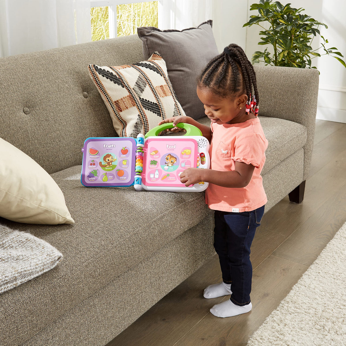 LeapFrog 100 Words About Places I Go Book (Bilingual English-French)