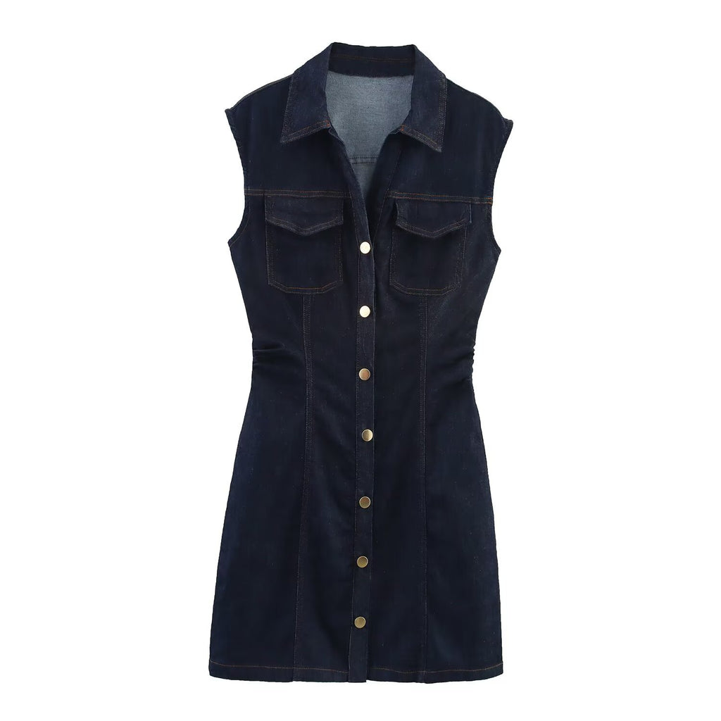 Women's Denim Mini Dress