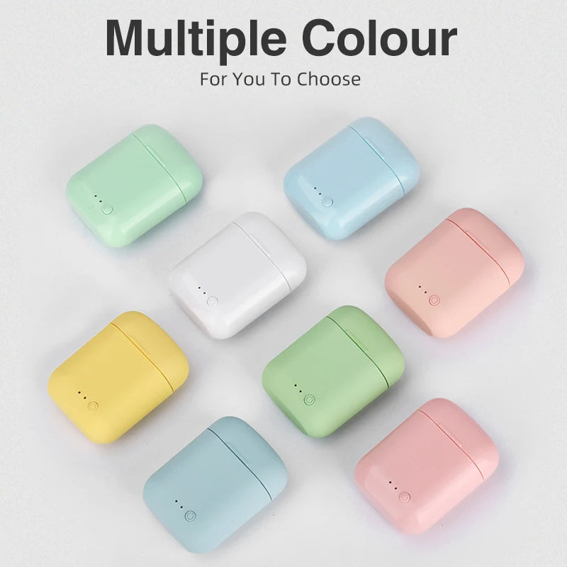 Mini-2 TWS Wireless Earphones Bluetooth 5.0 Earphone TWS Matte Macaron Earbuds With Mic Charging Box Headset Wireless Headphones